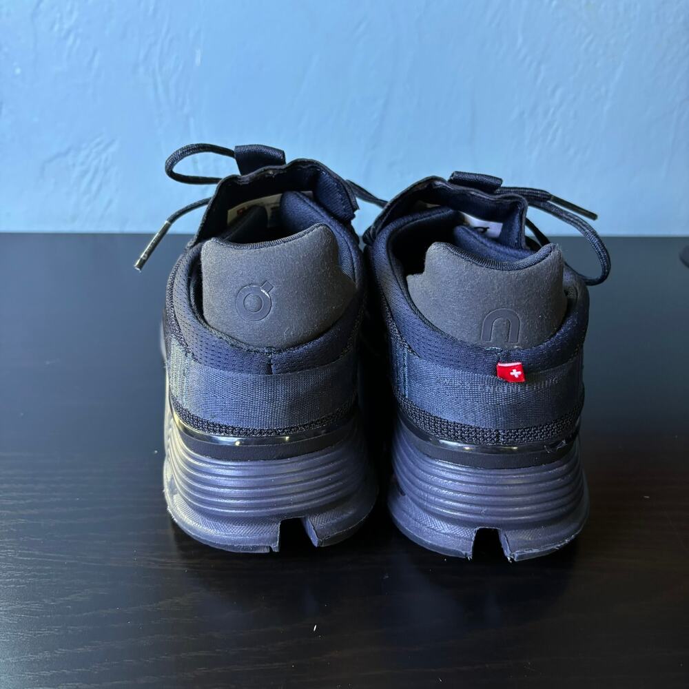 On Cloud Sneakers Cloudnova Black Eclipse Running… - image 4